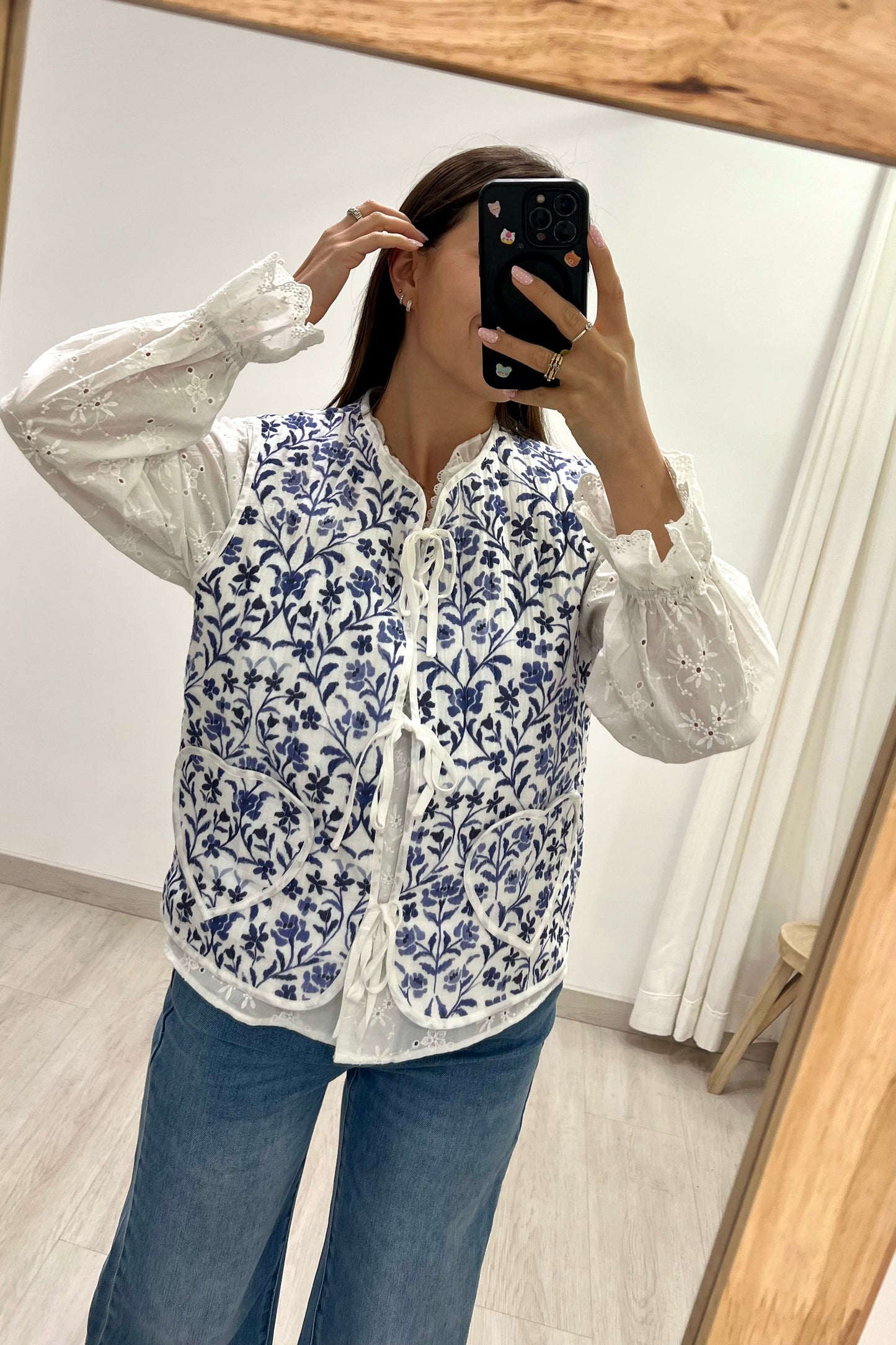GILET FLORA