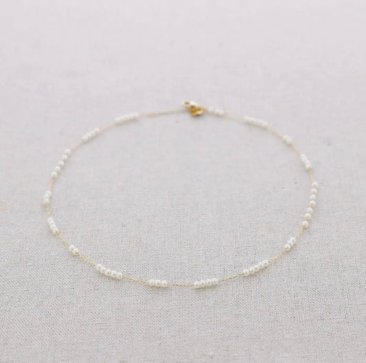 COLLANA PERLINE BIANCA