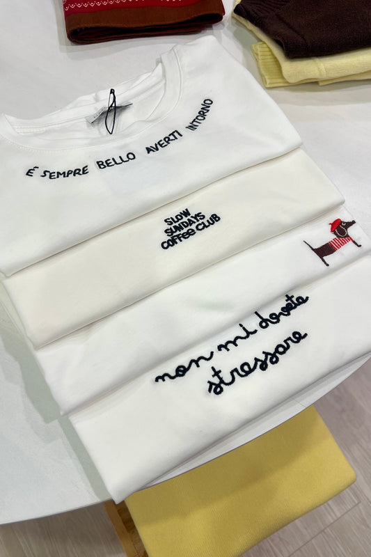 T-SHIRT RICAMI