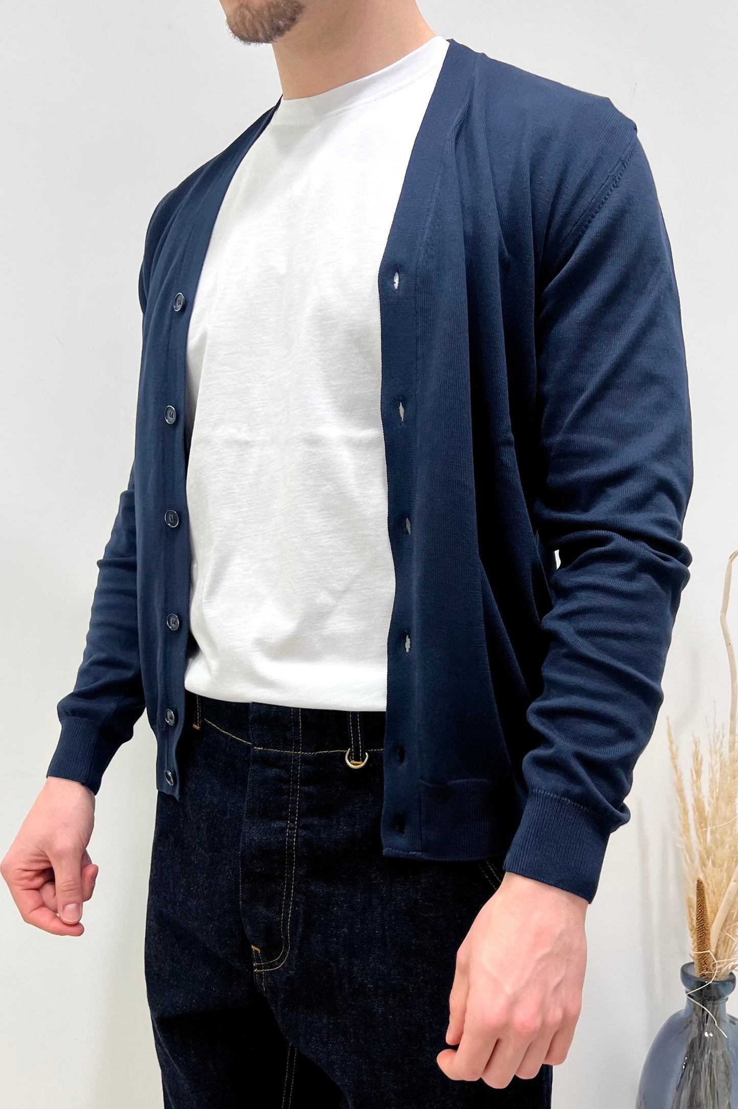 CARDIGAN SCOLLO V