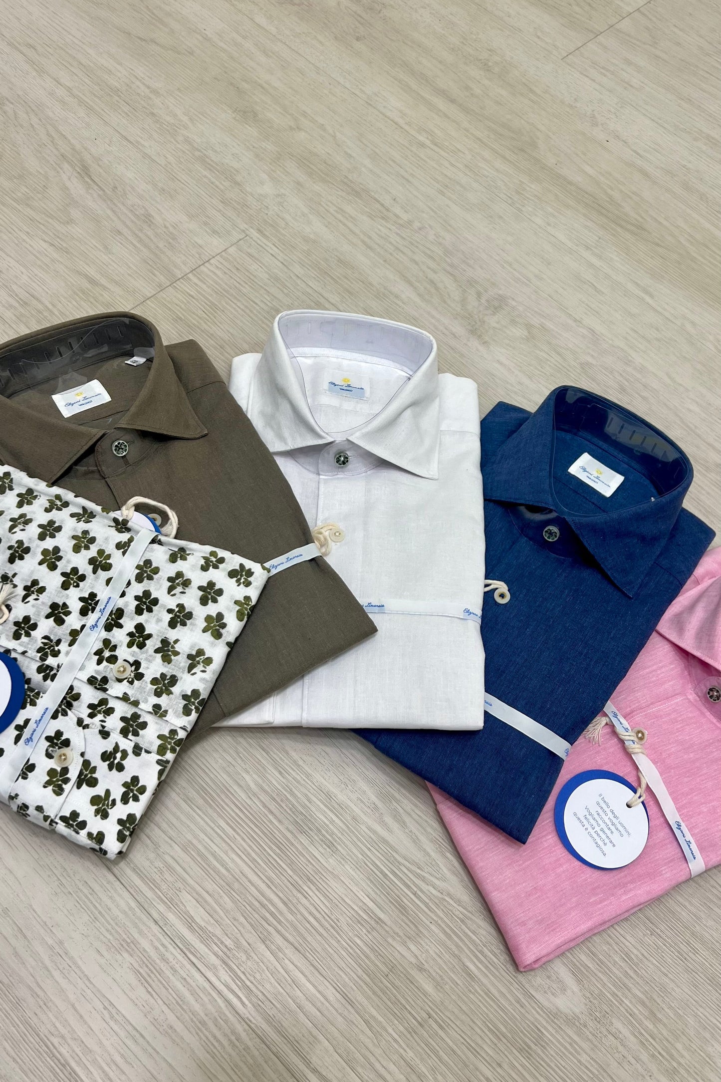 CAMICIA CETARA - LINO E COTONE