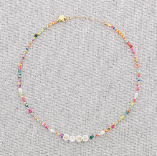 COLLANA PERLINE MAMA