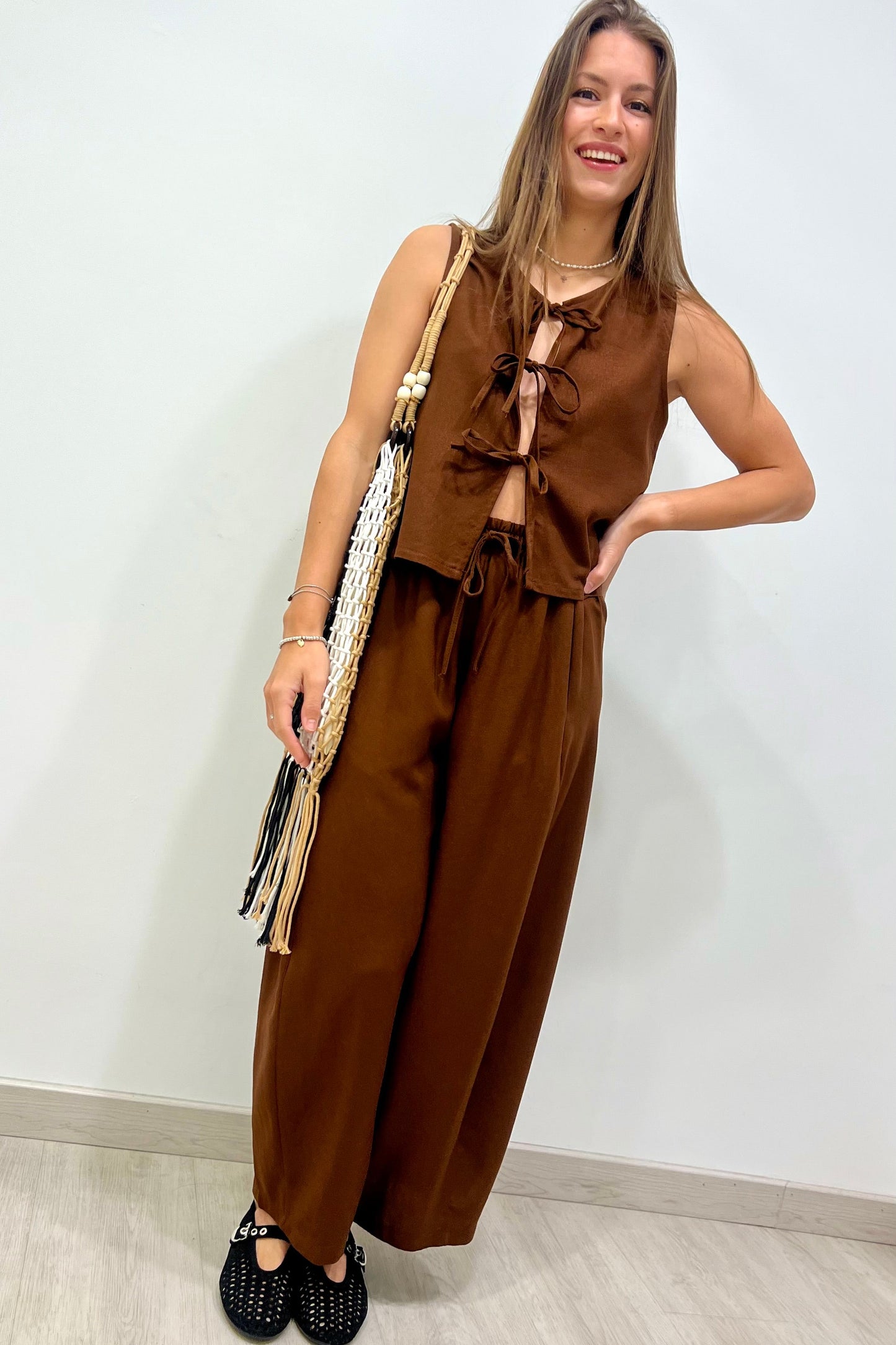 COORDINATO SAMBA - MARRONE