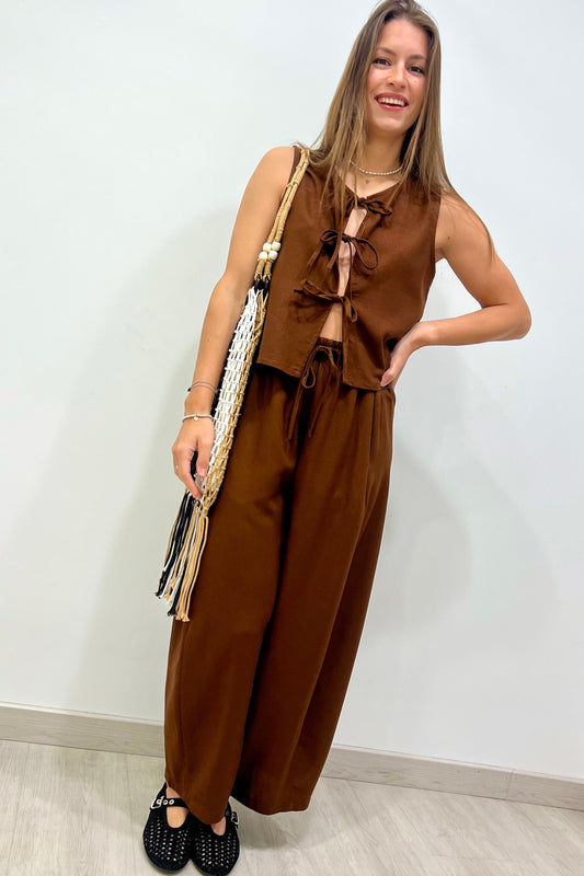 COORDINATO SAMBA - MARRONE