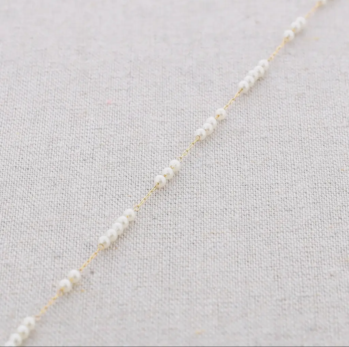 COLLANA PERLINE BIANCA