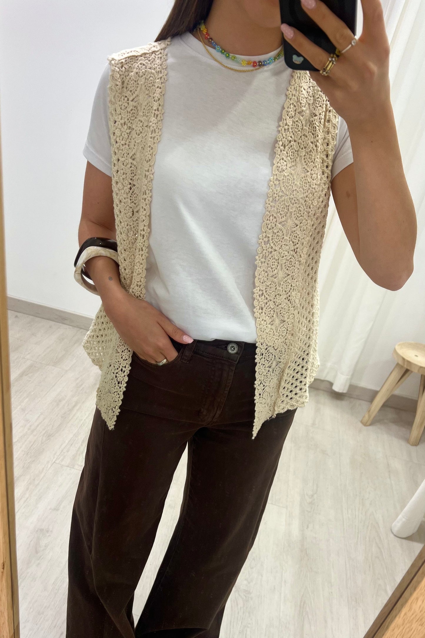 GILET AGATA