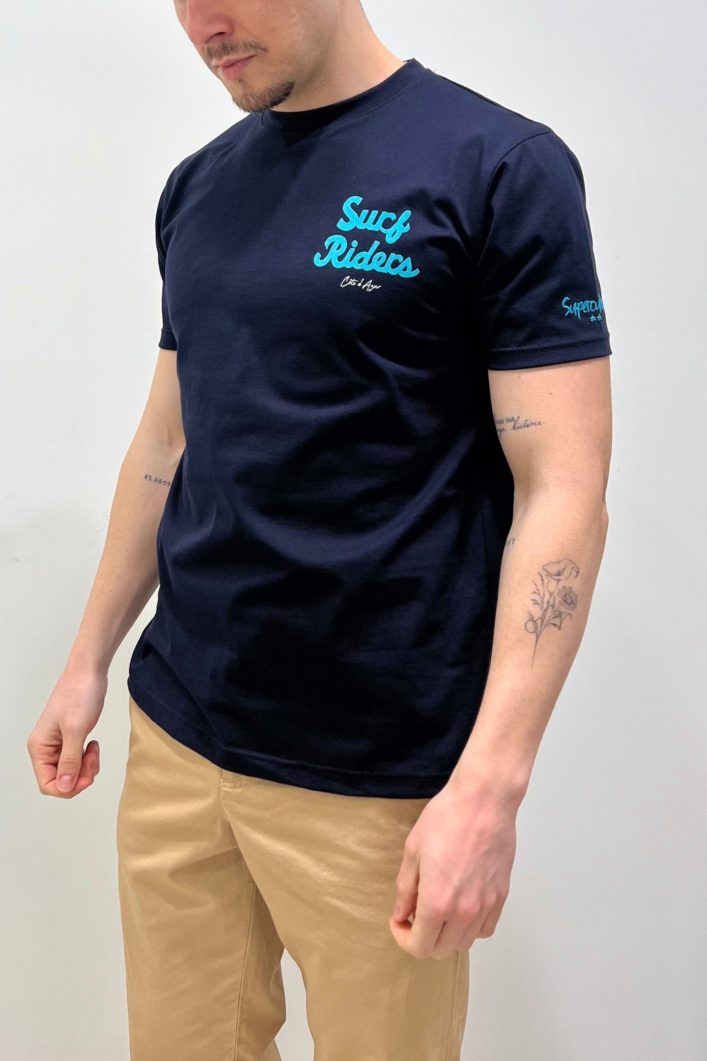 T-SHIRT RICAMO “SURF RIDERS”