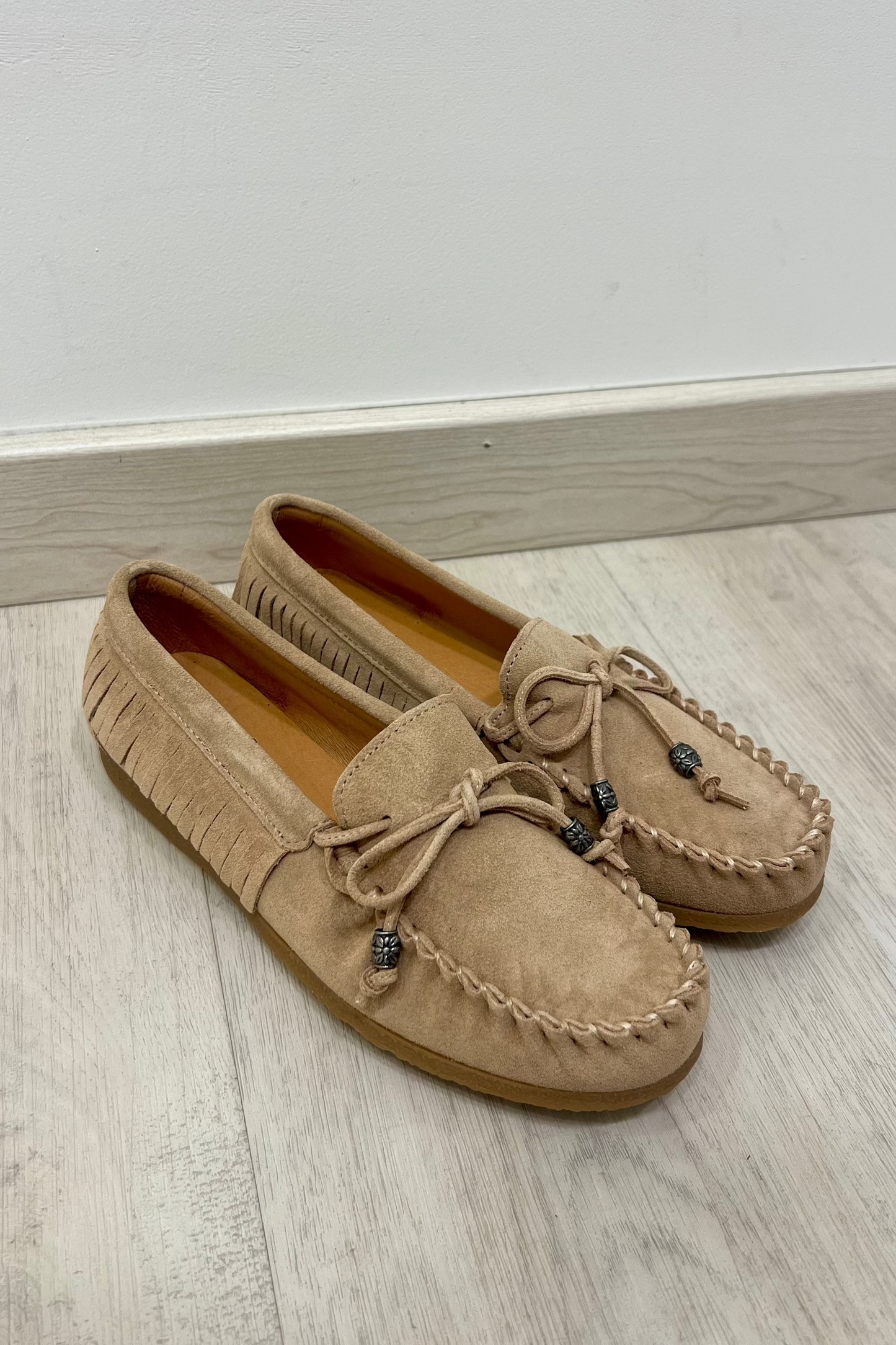 MOCASSINI BENITA - BEIGE