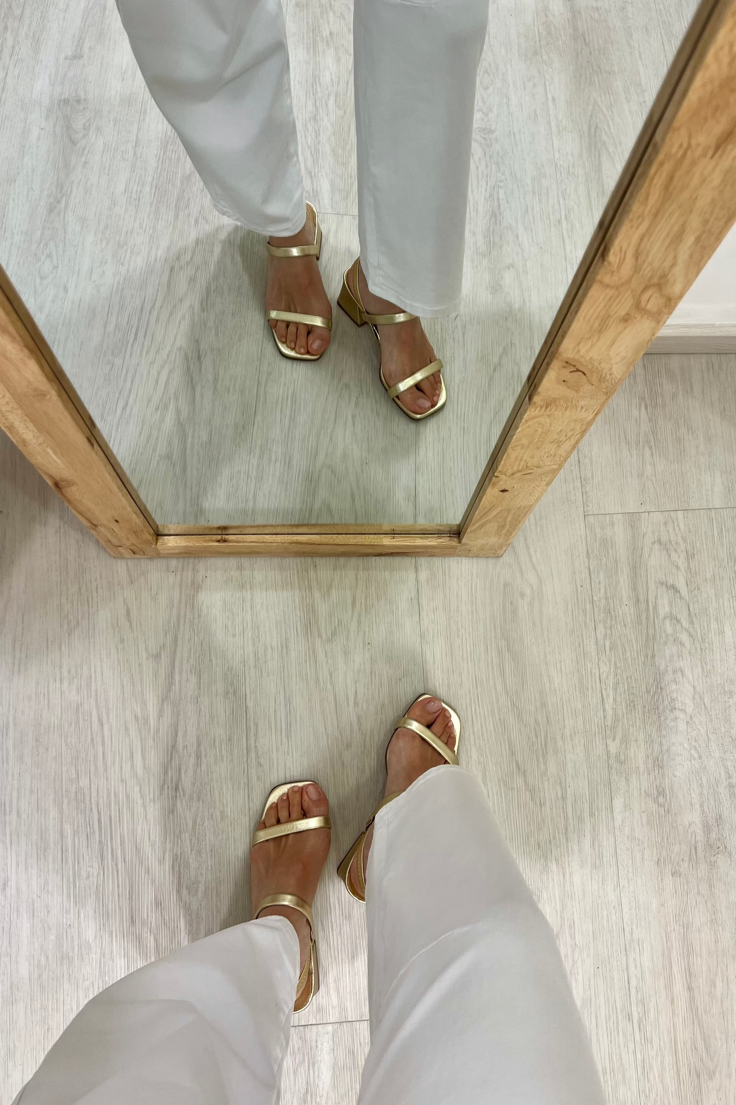 SANDALI POPPY - GOLD