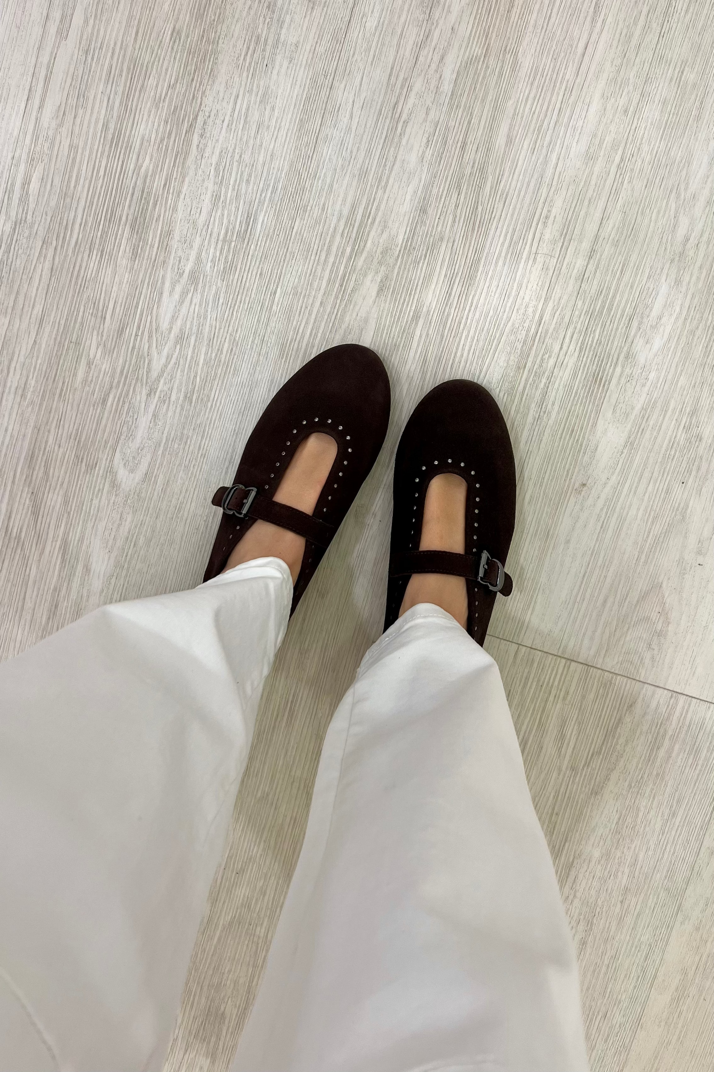 BALLERINE MERCHE - CIOCCOLATO