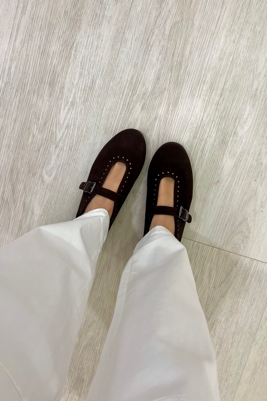BALLERINE MERCHE - CIOCCOLATO