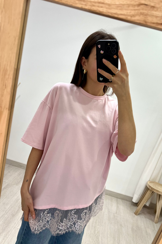 T-SHIRT AMELIA - ROSA